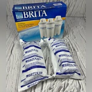 Brita Water Pitcher Replacement Filters White 2x Pack Sealed Open Box